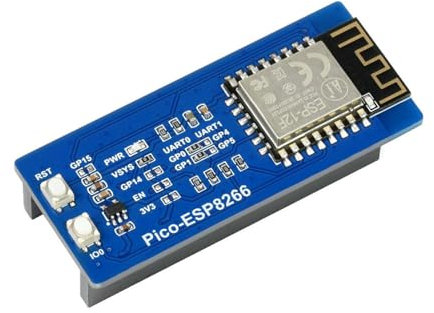 CHICHIYANG Durable ESP8266 - Módulo WiFi con cabecera Pico estándar para accesorios de la serie Raspberry Pi Pico