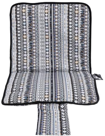 Qcwwy Coussin Chauffant Pliable, 3 Vitesses Réglables, alimenté par USB, Portable, étanche, pour Chaise de Camping, pour Sports de Plein Air