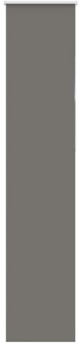 vidaXL Roller Blind Blackout Grey 45x210 cm Fabric Width 40.7 cm Polyester