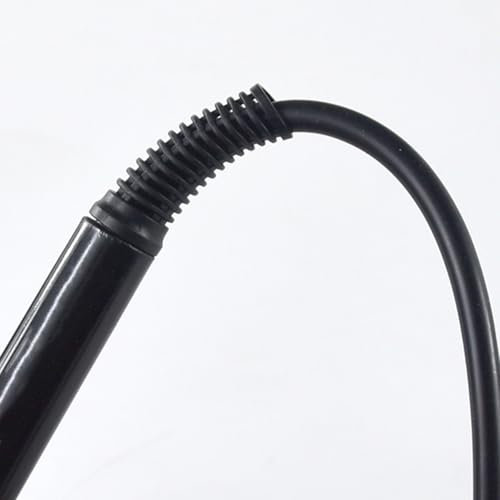 Alanmoship 936 Saldatore Elettrico Stazione Maniglia 5 Pin 5 Fori Strumento di Ricambio Strumento di Ricambio Impugnatura in Silicone Resistente Al Calore Punta in Lega di Lunga Durata per DIY