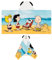 Franco Peanuts Snoopy Kinder-Kapuzenhandtuch, superweich, für Bad/Pool/Strand, weiches Baumwoll-Frottee, 61 x 127 cm, offizielles Lizenzprodukt