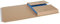 160x Buchverpackung Versandkarton 686 x 425 x 66 mm A2 Selbstklebestreifen Braun