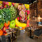 Vlies Fototapete Obst 3D Effekt 150x105 Obstladen Foto Tapete Schlafzimmer Wohnzimmer Moderne XL Wandtapete Vliestapete Fototapeten Poster Wand Dekoration a.6705