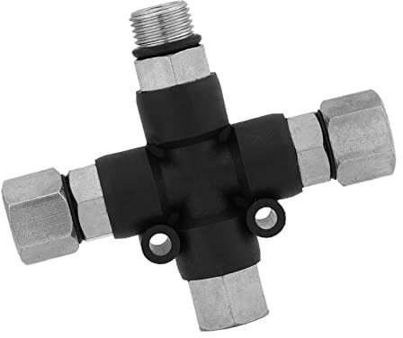 8 3 Way Airbrush Hose Manifold Adaptor Splitter Connector for Spray and