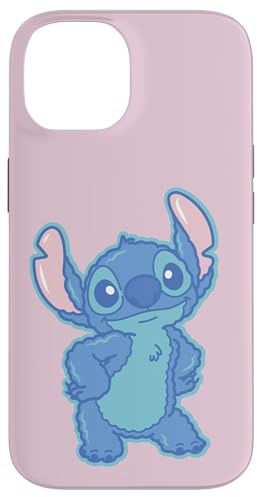 Disney Lilo & Stitch Fluffy Cute Pose Stitch Hülle für iPhone 14