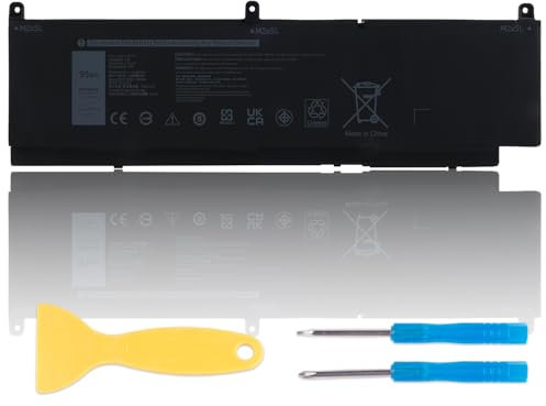 PKWVM Battery Replacement for Dell Precision 7550 7560 7750 7760 Mobile Workstation P44E P93F P44E001 P44E002 P93F001 P93F002 C903V CR72X 17C06 0CR72X 0447VR 068N03 453-BBCQ 11.4V 95Wh