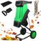 Cippatore Elettrico Multifunzione,2400w per Giardinaggio Efficiente,Riduce Volume Rami/Foglie Del 90%,Con Maniglie,Per Piccoli/Medi Giardini,Chippers