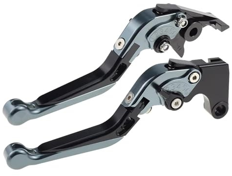 Motorrad Kupplungshebel für Yamaha XJ600 N/S XJ600N XJ600S XJ 600 S für DIVersion 1993-2003 2002 CNC-Aluminium-Motorradhebel, verstellbar, faltbar, ausziehbar, Kupplungs- und Bremshebel, Motorradteile
