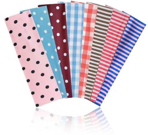 ASDIIT Streifen & Punkte Stirnbänder, Haarband Damen Polka Dot