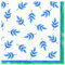 Villeroy & Boch Servietten 33x33cm 200 Stück Einwegserviette, Weiß, Blau, Papier, 1-lagig