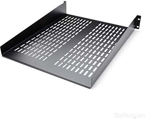 StarTech. com-Rack 2U CABSHELF22 V 56 belüfteten Regal Duschablage Schrank Server – 22 kg/50 Lb