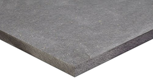 10mm MDF schwarz durchgefärbt Platte 100x70 cm