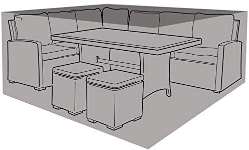 W1641 Garland Square Casual Dining Set Cover 7 year guarantee (Large)