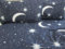 PAGO POCO Bettwäsche-Set mit Mond und Sternen, 100 % Baumwolle, Einzelbett, französisches Bett, französisches Bett (Einzelbett)