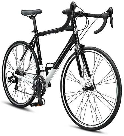 Schwinn Phocus 1400 Road Bike, 700c Bike for Men and Women, 14-Speed Drop Bar Road Bicycle, Lightweight Aluminum Frame, RigidFork, Caliper Brakes, Aerodynamic Riding Position, Bikes for Adults