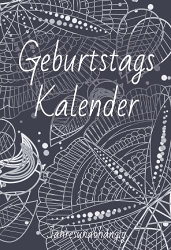 Geburtstagskalender Jahresunabhängig: Buch, klein A6. Ewiger Kalender. Jahresunabhängig und immerwährend zum Ausfüllen (Geburtstage, Jahrestage, Notizen)