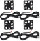 ALAMSCN 4PCS DC USB Bürstenloser Lüfter 5V 5010 3D Drucker Lüfter für 3D Drucker Computergehäuse kleine Geräte Serie Reparatur Ersatz, 50X50X10mm