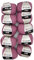 10 x 50g Strickwolle YarnArt Jeans einfarbig mit 55% Baumwolle, 500 Gramm Wolle uni (altrosa 65)