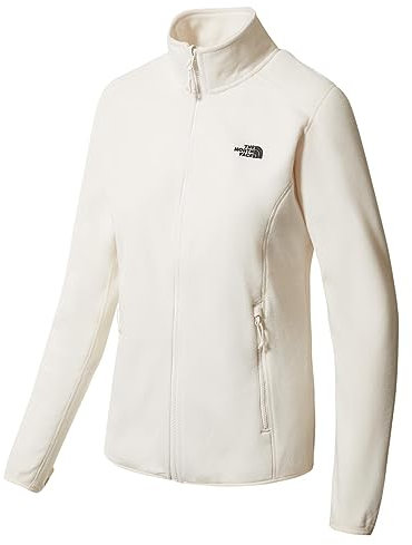 THE NORTH FACE 100 Glacier Sweat-Shirt, Marque : Gardenia White, XS Femme