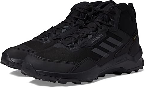 adidas Herren Terrex Ax4 Mid Gore-Tex Sneaker, Core Black/Carbon/Grey, 44.5 EU