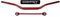 JFG RACING 28 mm Dirt-Bike-Lenker-Set, Motorrad-Lenker, 300 mm, Balance-Stange, Motorrad-Stangenpolster-Set für Pit, Dirtbike, ATV, Quad, Motocross, Rot