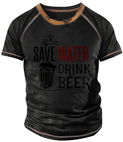 Generic Herren Tshirt Mit V-Ausschnitt Trikot Dänemark Herren Halloween Hemd Herren Shirt Herren Muscle Fit Shirt Herren Kurzarm Overshirt Hemd Herren Bären Kostüm Herren