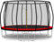 Baunsal® Trampolin Outdoor Ø 487 cm (FGIS) rot Komplettset Sprungmatte mit Netz und Leiter Gartentrampolin Outdoor Spielzeug Kinder Trampolin Kinder Outdoor Spielzeug Garten