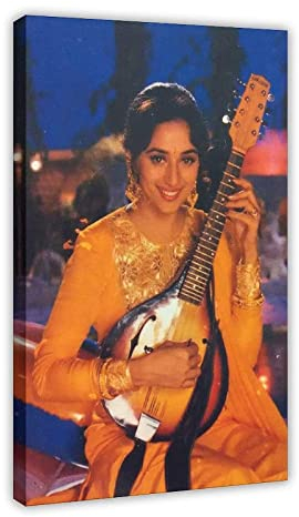 RIDAEX Bild Auf Leinwand 40 * 60cm Senza Cornice Madhuri Dixit 7 Tela Wall Art Soggiorno Poster Camera da letto Decor Pittura