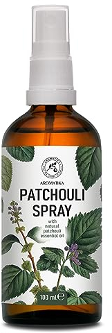 Aroma Spray à l'Huile Essentielle de Patchouli 100ml - Brume d'Ambiance Parfumée - Maison et Linge - Aromathérapie et Méditation