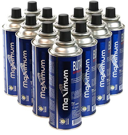 MaXimum 12 Gaskartuschen - Sommer Angebot - Ihre zuverlässige Energiequelle!