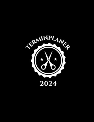 terminplaner 2024: Friseur, Kosmetik, Beauty, Nagelstudio, Tagesplaner, Zeitmanagement, 8,5 x 11, 112 Seiten