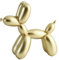 PIGPIGFLY Ballonhund Statue,Tierstatuen,Deko Wohnzimmer,Home Store Dekoration, Modern Abstract Kunst Skulpturen Deko, Bürodekorationen,Polyresin, Geschenk（Gold）