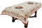Weihnachtstischdecke Gobelin Zwei Kränze eckig 300x140cm Webdecke Jacquard
