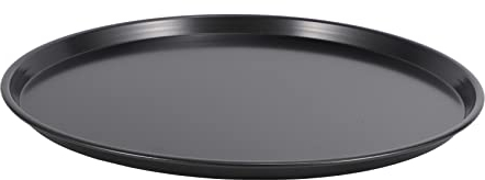 Pcwncvxa Molde de Pizza de 13 Pulgadas Hondo Recubrimiento Duro Microondas Bandeja de Cocina de Comercial Bandejas para Hornear Pasteles Redondos