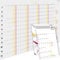 PACKLIST® Jahresplaner 2025 Wand - Großer Poster-Kalender DIN A1 84 x 60 cm - Für optimierte Familienorganisation, Studium und Beruf