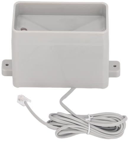 Rainometro Stazione Meteorologica Pluviometro Misurazione Accurata del Volume Misuratore di Pioggia Elettronico Interfaccia RJ11 Trasmissione del Sensore Wireless per Giardino