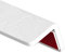Raouoae Profilés De Protection d'angle en PVC pour Plan De Travail Carrelage Et Cadres De Porte 3pcs Longueur 100/120/150 Cm Protection Murale Et Finition Angle(White D,L:100cm)