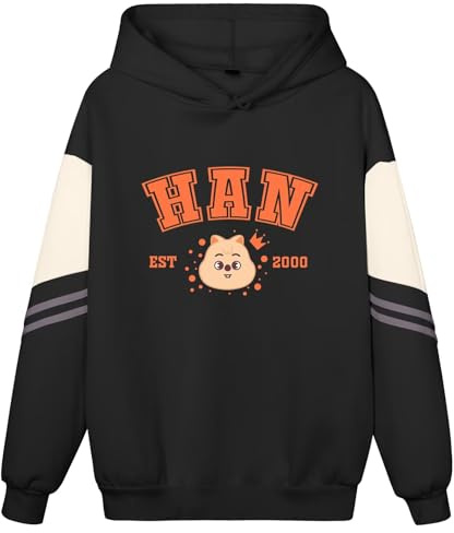 Bangchan Felix Hoodie Hyunjin Changbin IN Han Seungmin Lee Know Kapuzenpullover für Damen