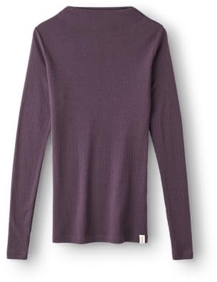 Dilling Top für Damen aus Merinowolle mit hohem Kragen