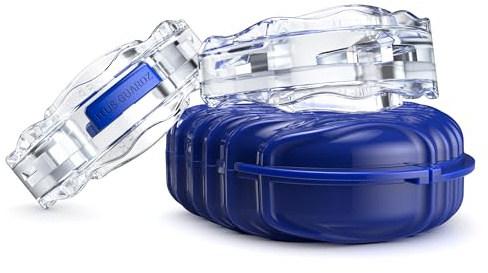 SilentZzz – USA-Designed & FDA-Cleared All EVA Anti Snoring Mouthguards (1+1 Backup) – Adjustable Anti Snore Mouthpieces with Patented Design for a Silent Night`s Sleep, Small Size