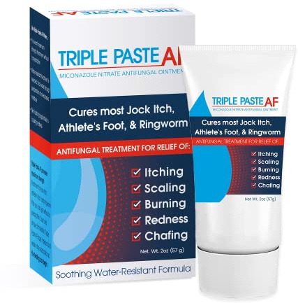 Triple Paste AF Antifungal Ointment, 2% Miconazole Cream, 2 oz