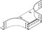 Niedax Anbau T-Stück RTA 60.300 F H=60mm,B=300mm RL Anbau-Abzweigstück für Kabelrinne 4013339536603