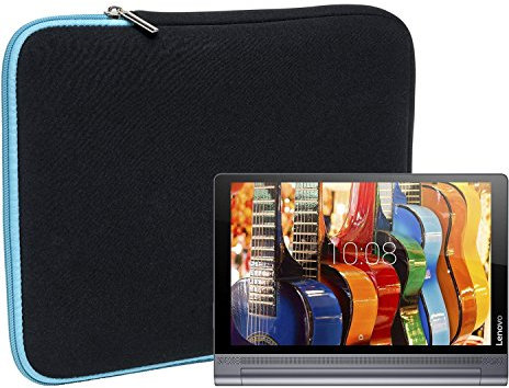 Slabo Tablette Housse pour Lenovo Yoga Tab 3 Pro (10 Pouces) Housse de Protection en néoprène - Turquoise/Noir