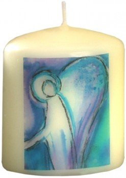 Kerze Designkerze -Engel - 27715 - ca. 6 x 5 cm