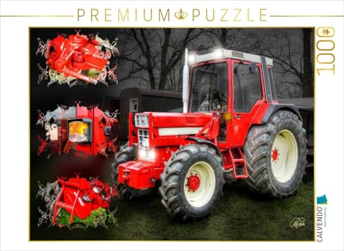 CALVENDO Puzzle Oldtimer Traktor McCormick | 1000 Teile Lege-Größe 64 x 48 cm Foto-Puzzle für glückliche Stunden