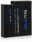 Blumax Batterie Li-ion pour GoPro Hero 5 / Hero 6 Black - AABAT-001 / AHDBT-501-1260 mAh 3,85 V