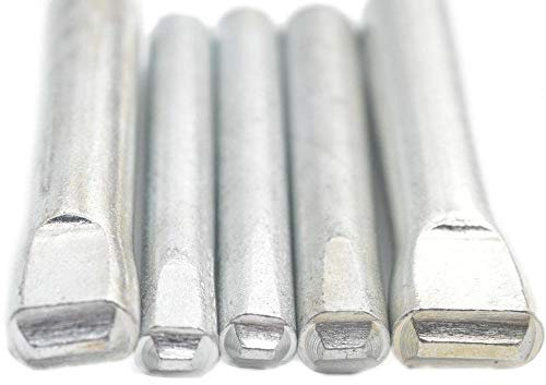 micoshop Ovales Metallösen-Unterlegscheiben-Werkzeug, 8 mm, für Handarbeit, Leinwand, Geldbörse, Taschen, Handwerkswerkzeug