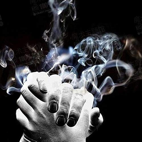Enjoyer Magic Smoke from Fingerspitzen, Magic Tricks, Magic Smoke Papers, Appearing Smoke Magic Gimmick Magician Props Stage Illusions (50 Stück)
