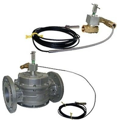 N143 Absperrventil N143Y110 kalibriert 98 ° C DN100 mit Flansch GIACOMINI