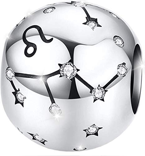 Charm Anhänger Neu 2024 MariaFonte Sternzeichen Original Angebot Perlen Armband Silber 925 Günstig Mama Kompatibel Glücksbringer Herz Familie Frau Weihnachten Mädel Geburtstag Hochzeitstag Jubiläum